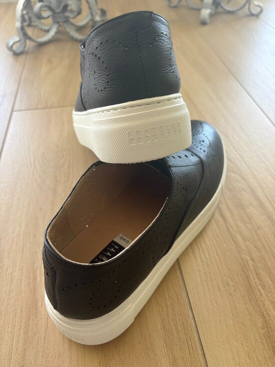 New Fratelli Rosseti Women's Leather Hobo Sport Sneaker (without box) - Picture 2 of 4